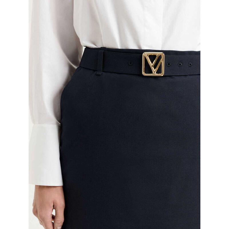 Veronika Maine Stretch Suiting Pencil Skirt image number 2